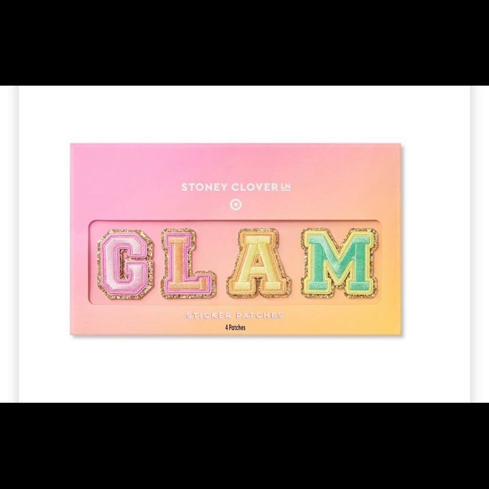 NWT Stoney Clover Lane x Target GLAM Sticker Patches (set of four patches)
